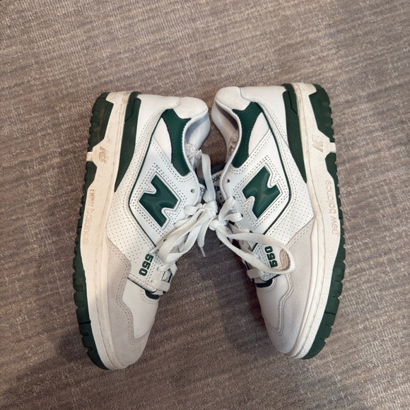 New Balance 550 in white green - Picture 6 of 9